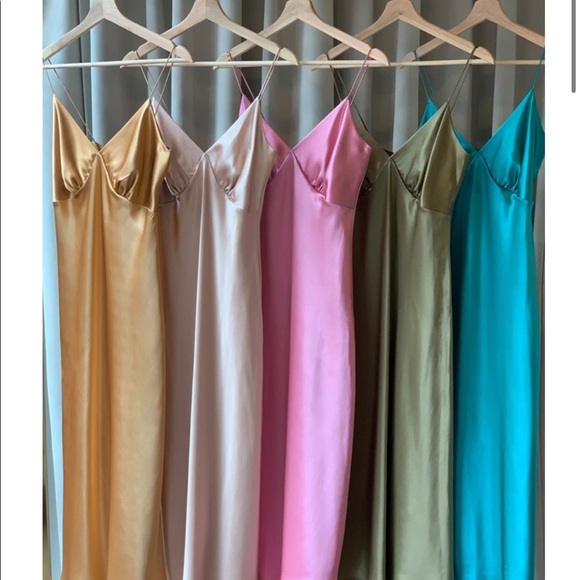 Onarin silk slip dress - Picture 3 of 3